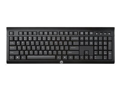 HP K2500 - Tastatur - kabellos - 2.4 GHz - TL: Spanisch, QWERTY, Ansicht 2