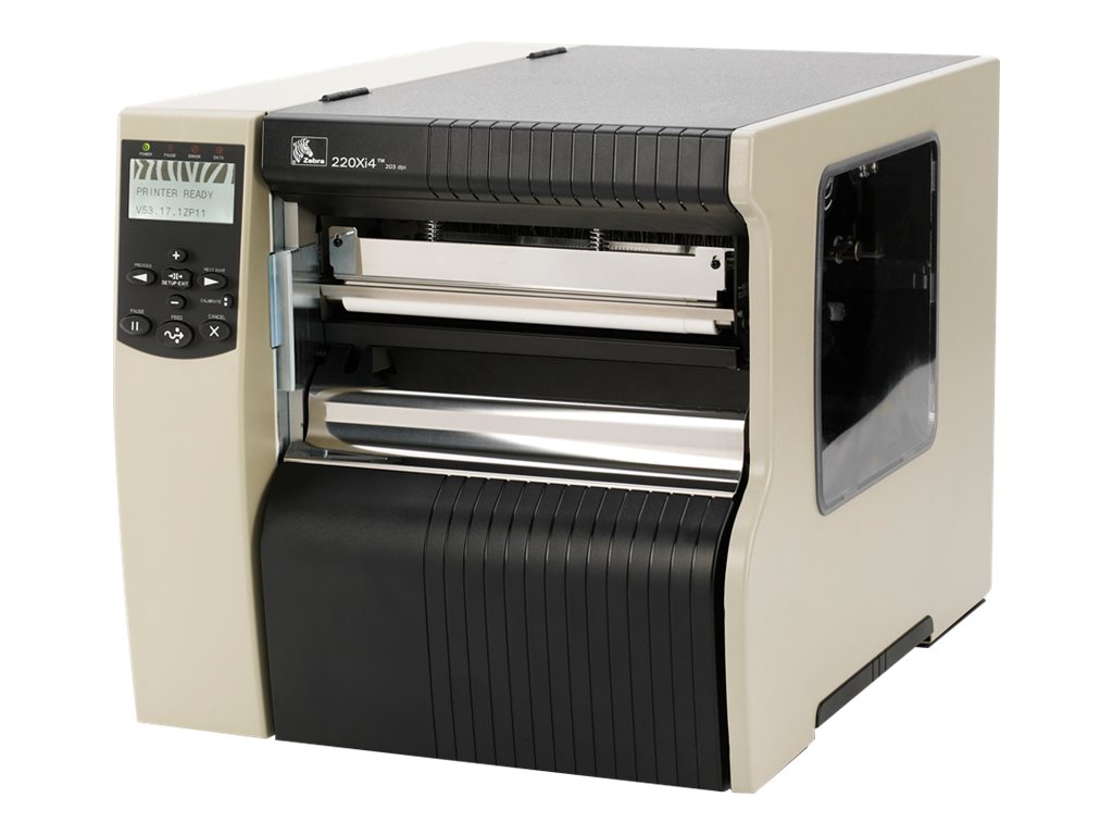 Zebra 220Xi4 - Etikettendrucker - Thermodirekt / Thermotransfer - Rolle (22,4 cm) - 203 dpi - bis zu 254 mm/Sek.