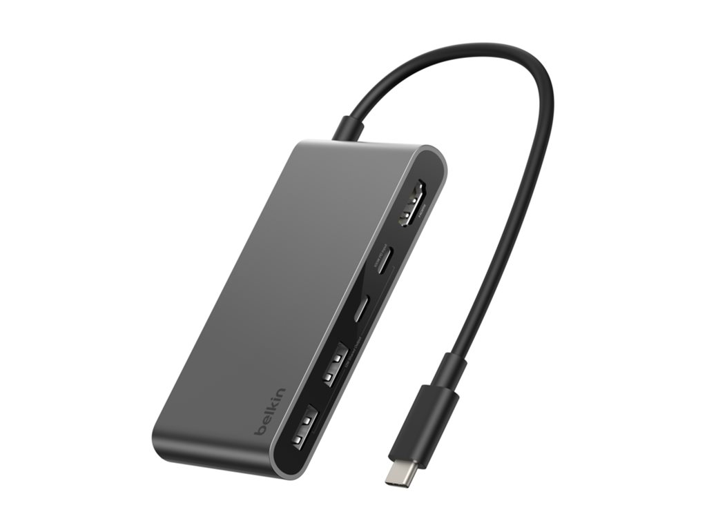 Belkin Connect 5-in-1 USB-C Hub w Dual, Ansicht 3