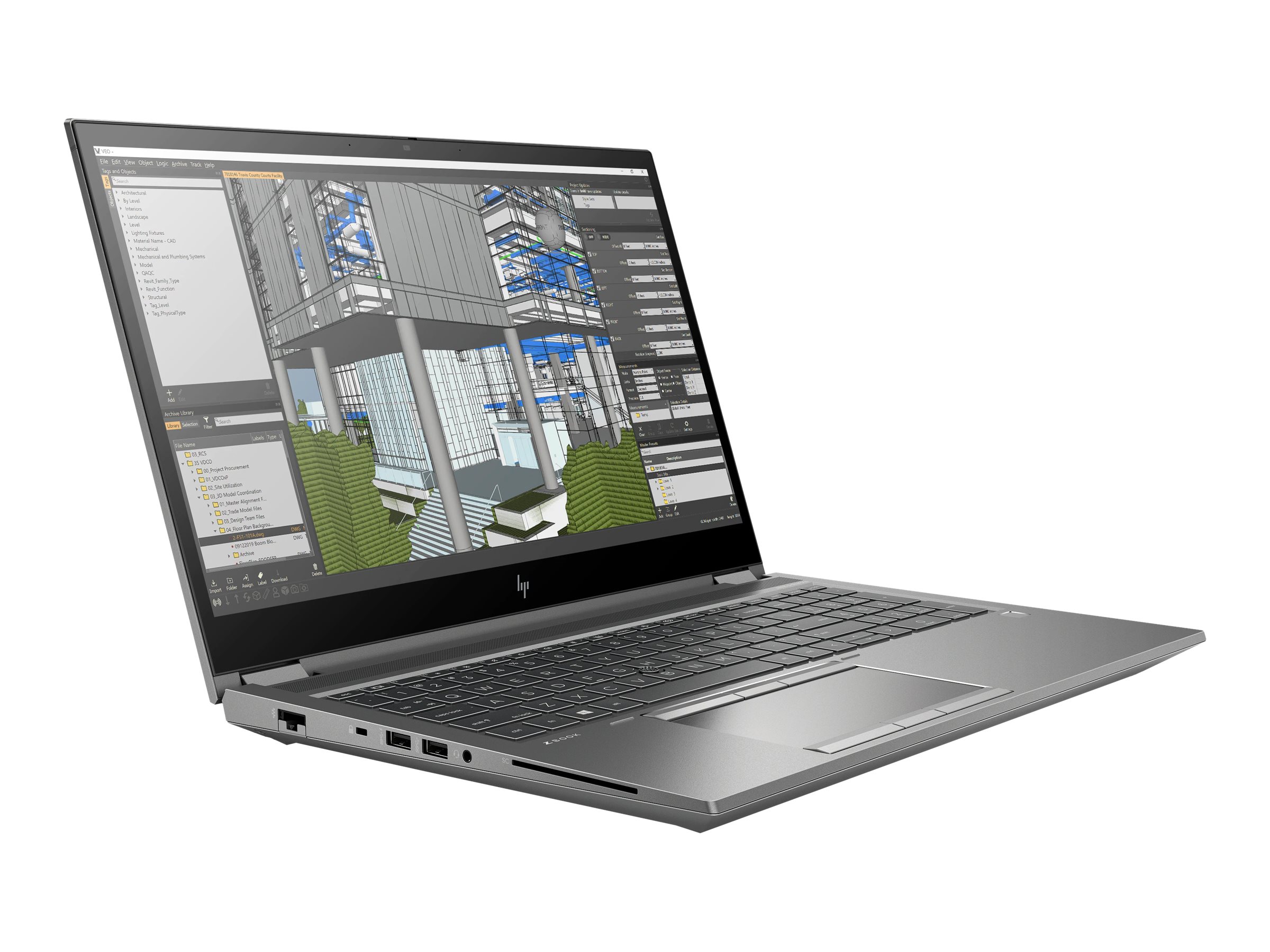 HP ZBook Fury 15 G8 Mobile Workstation - Intel Core i7 11850H  2.5 GHz - vPro - Win 10 Pro 64-Bit - T1200  - 64 GB RAM - 1 TB SSD NVMe TLC - 39.6 cm (15.6)