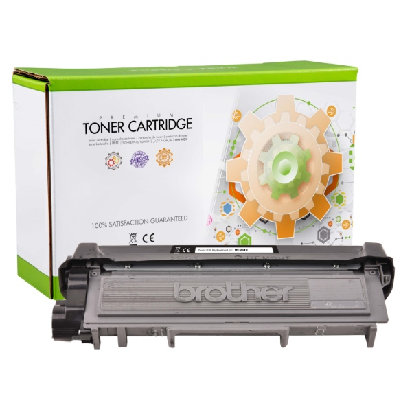 Static Control Mono - kompatibel - wiederaufbereitet - Tonerpatrone (Alternative zu: Brother TN2310), Ansicht 2