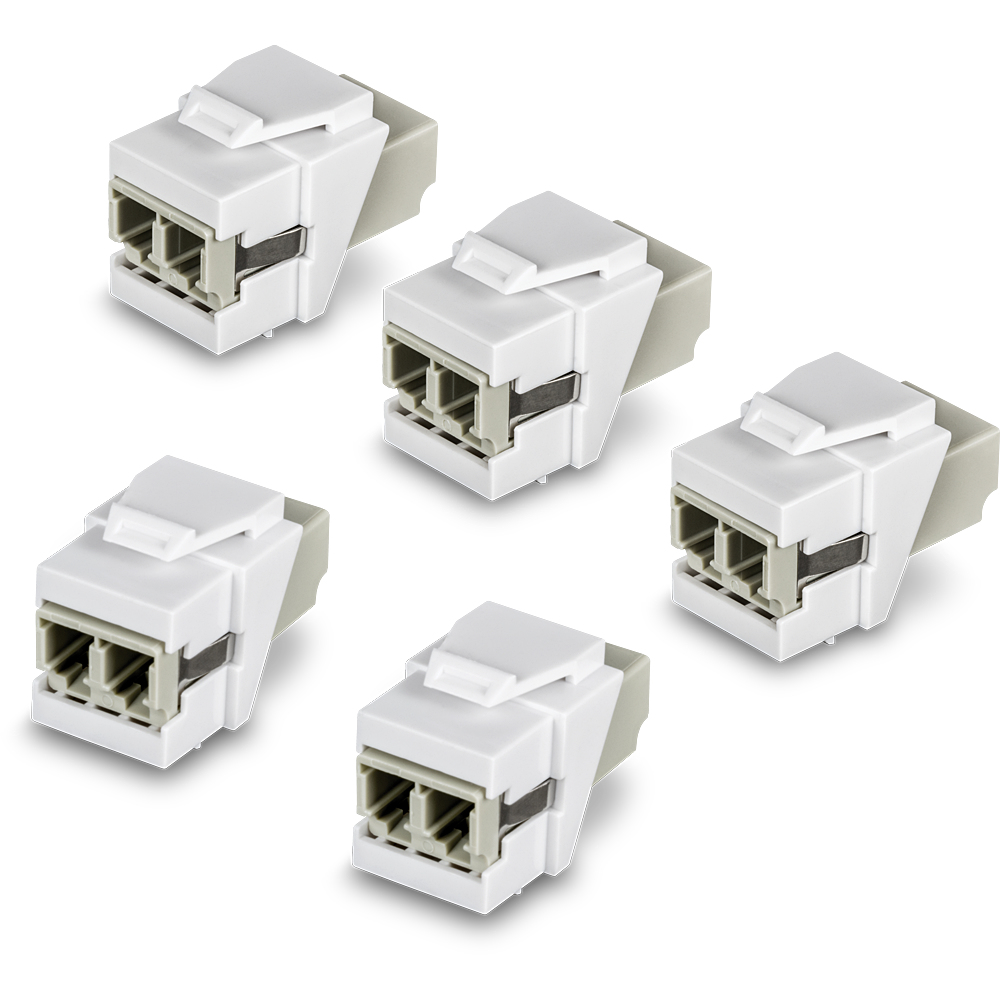 TRENDnet Modulare Eingabe - LC duplex fiber optic - TAA-konform (Packung mit 5), Ansicht 2
