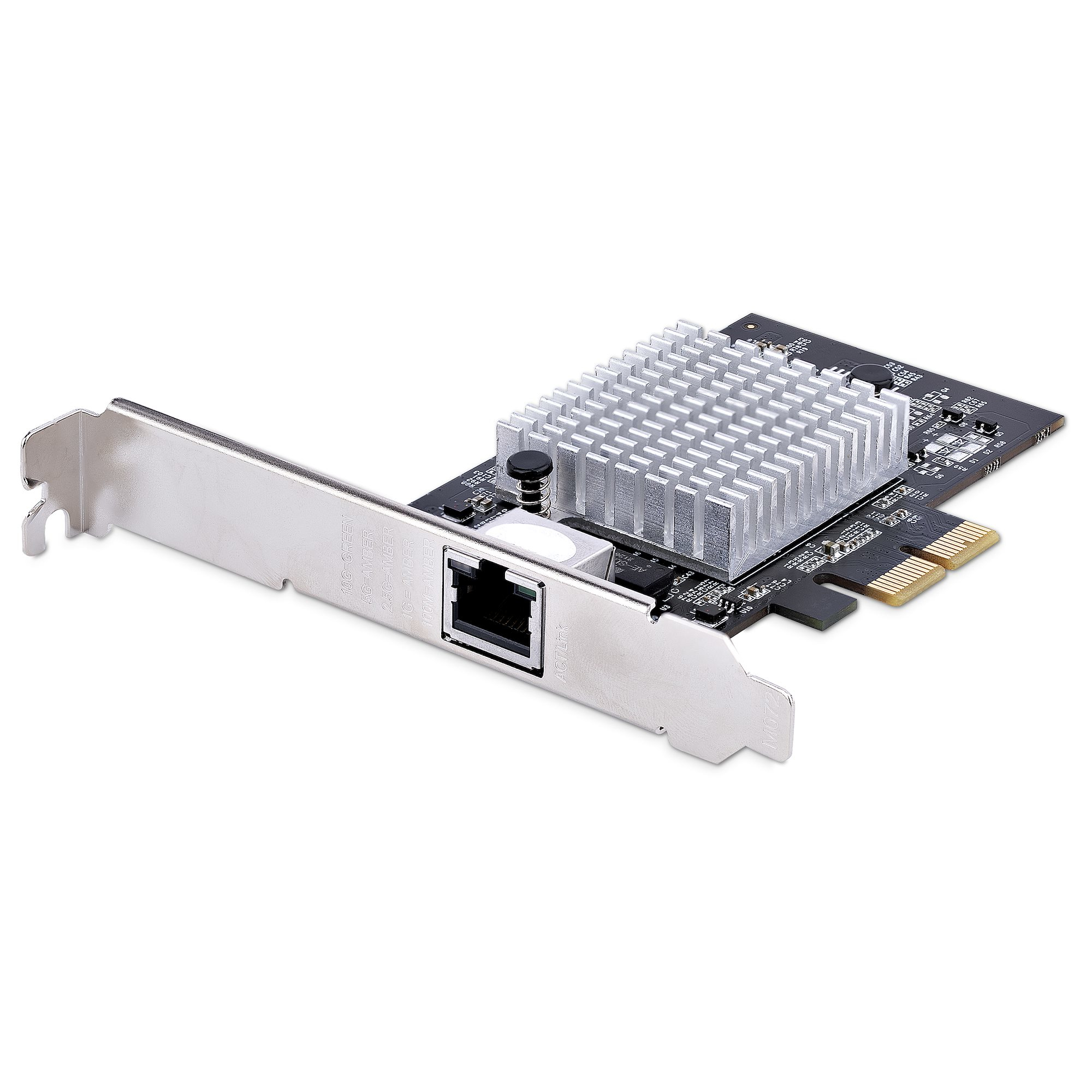 StarTech.com 1-Port 10Gbps PCIe Network Adapter Card, Network Card for PC/Server, Low Profile PCIe Ethernet Card w/Jumbo, Ansicht 2