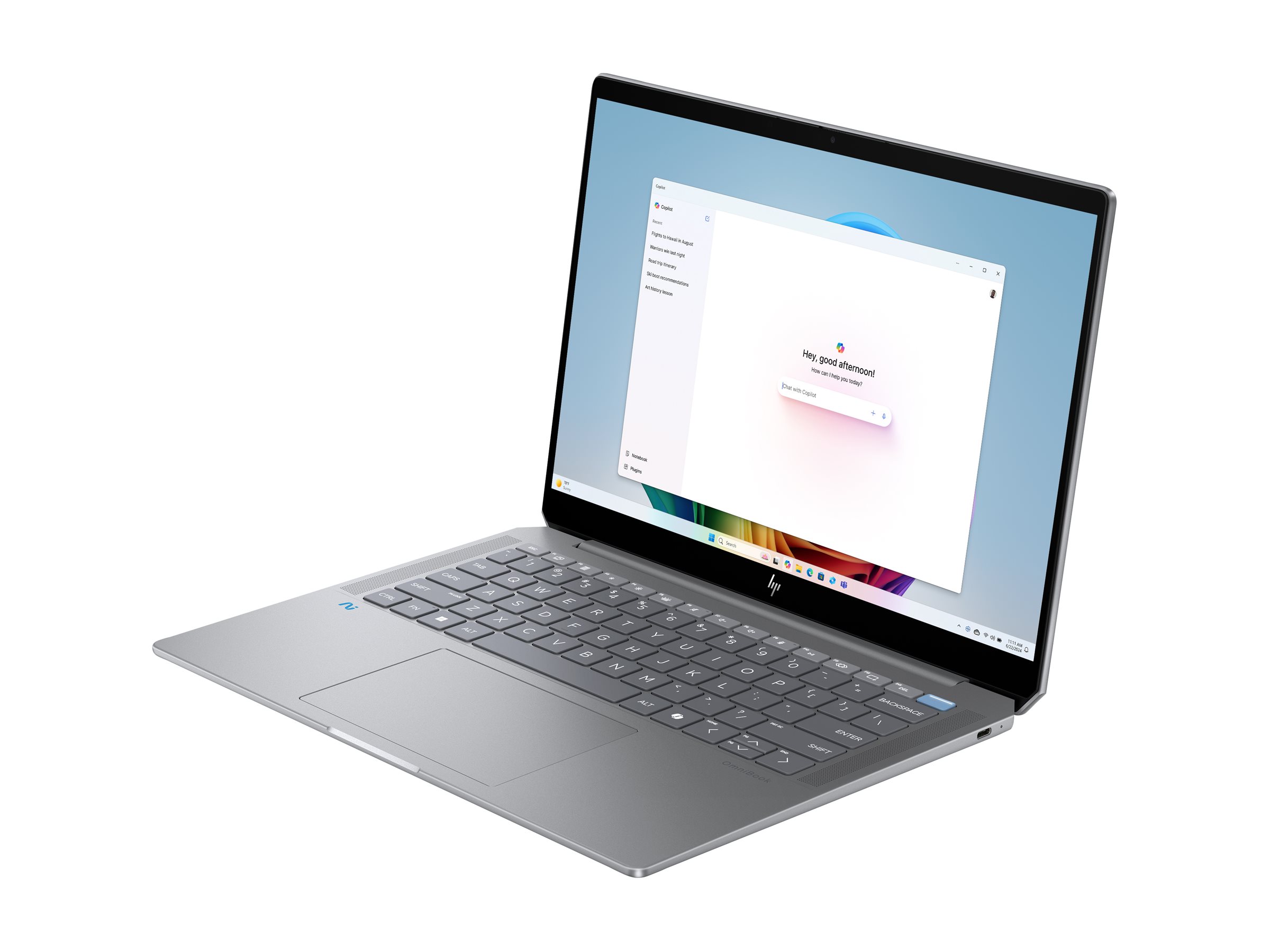 HP OmniBook Ultra Laptop 14-fd0099ng - AMD Ryzen AI 9 HX 375 - Win 11 Home - Radeon 890M - 32 GB RAM - 2 TB SSD NVMe, Performance - 35.6 cm (14")