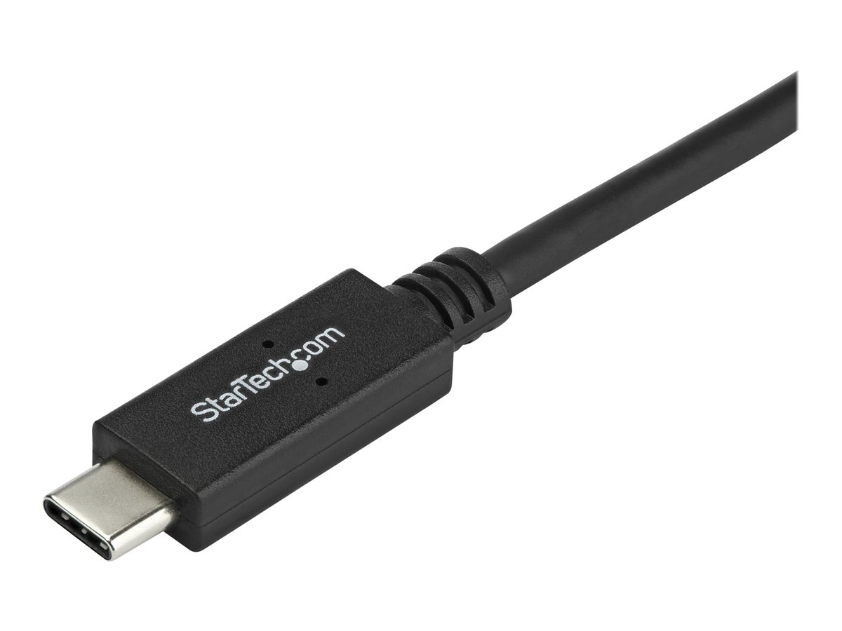 StarTech.com 3.3 ft / 1 m USB-C to DVI Cable - USB Type-C Video Adapter Cable - 1920 x 1200 - Black (CDP2DVIMM1MB)