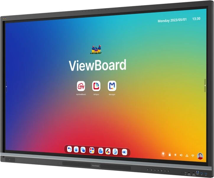 ViewSonic IFP9851 Display, 2,49 m (98), 1428,48 x 803,52 mm, 500 cd/m², 1,07 Milliarden Farben, 3840 x 2160 Pixel, Ansicht 2