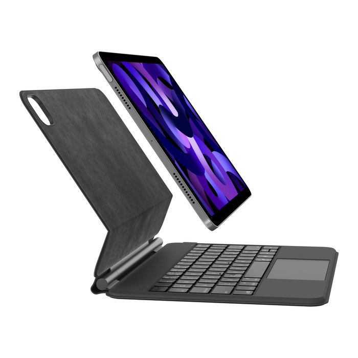 Belkin Connect Pro - Tastatur und Foliohülle (Schutzhülle) - TL: Deutsch, QWERTZ, Ansicht 3