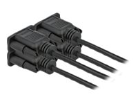 Delock Kabel seriell - DB-9 (W) zu DB-9 (W)