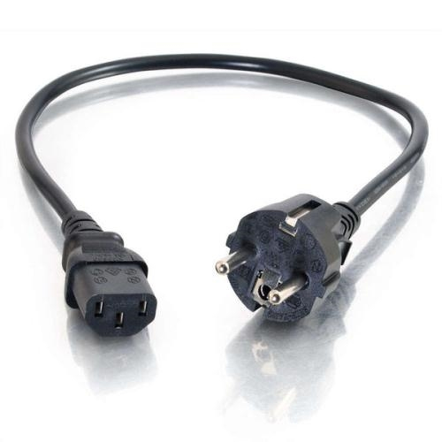 Dell C2G - Stromkabel - IEC 60320 C13 zu CEE 7/7 (M), Ansicht 2