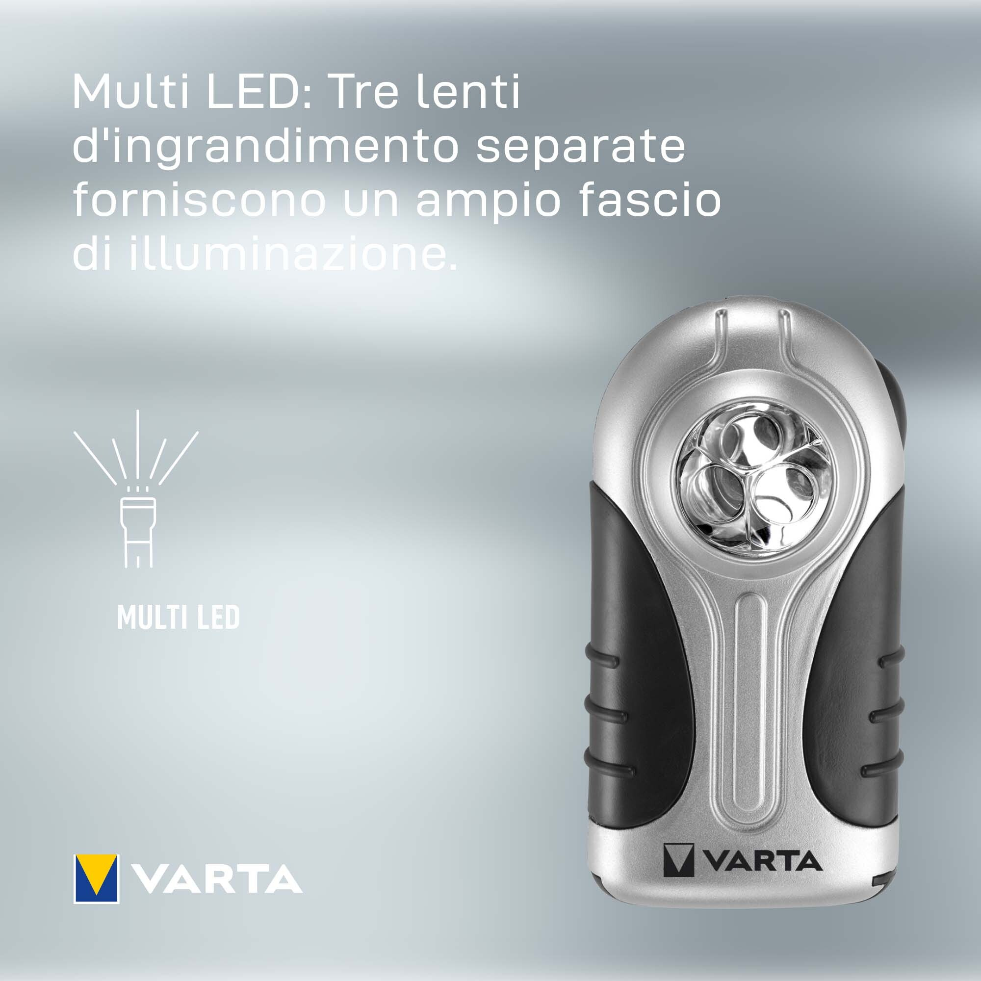 Varta Easy Line Silver Light - Taschenlampe, Ansicht 4