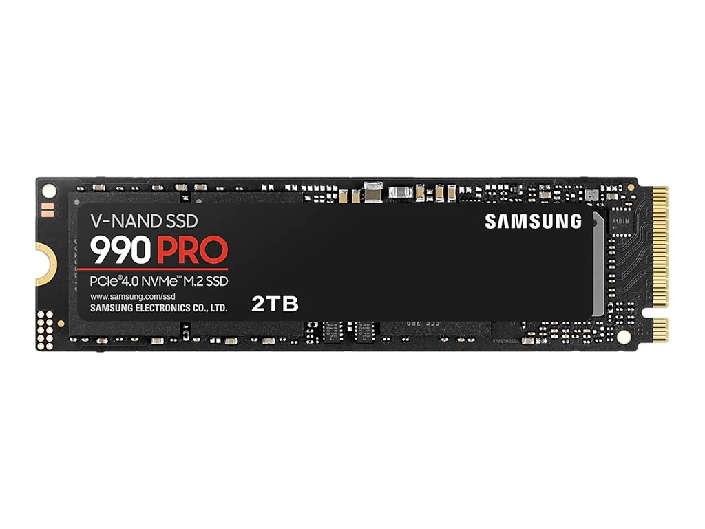 Samsung 990 PRO MZ-V9P2T0BW - SSD - verschlüsselt - 2 TB - intern - M.2 2280 - PCIe 4.0 x4 (NVMe)