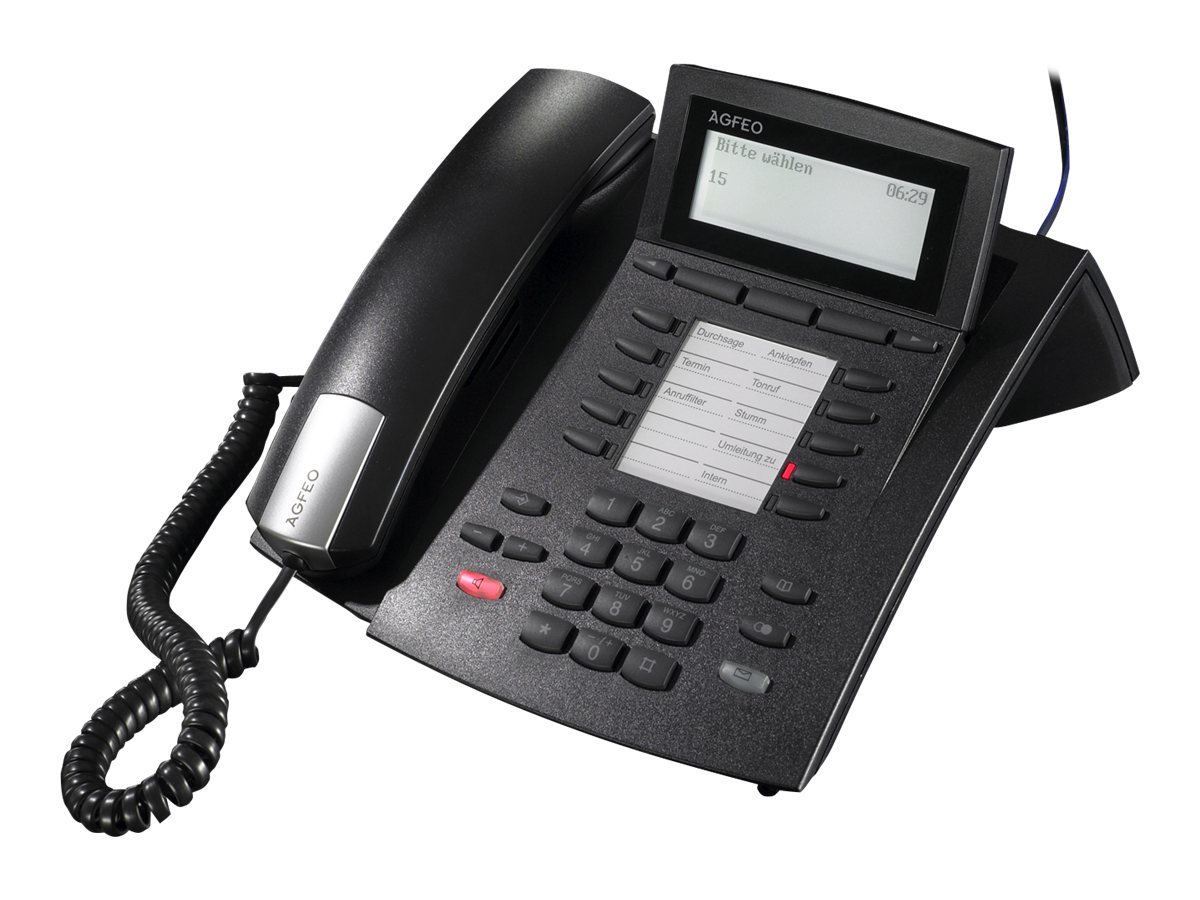 AGFEO ST 42 - ISDN-Telefon - Schwarz (6101121)