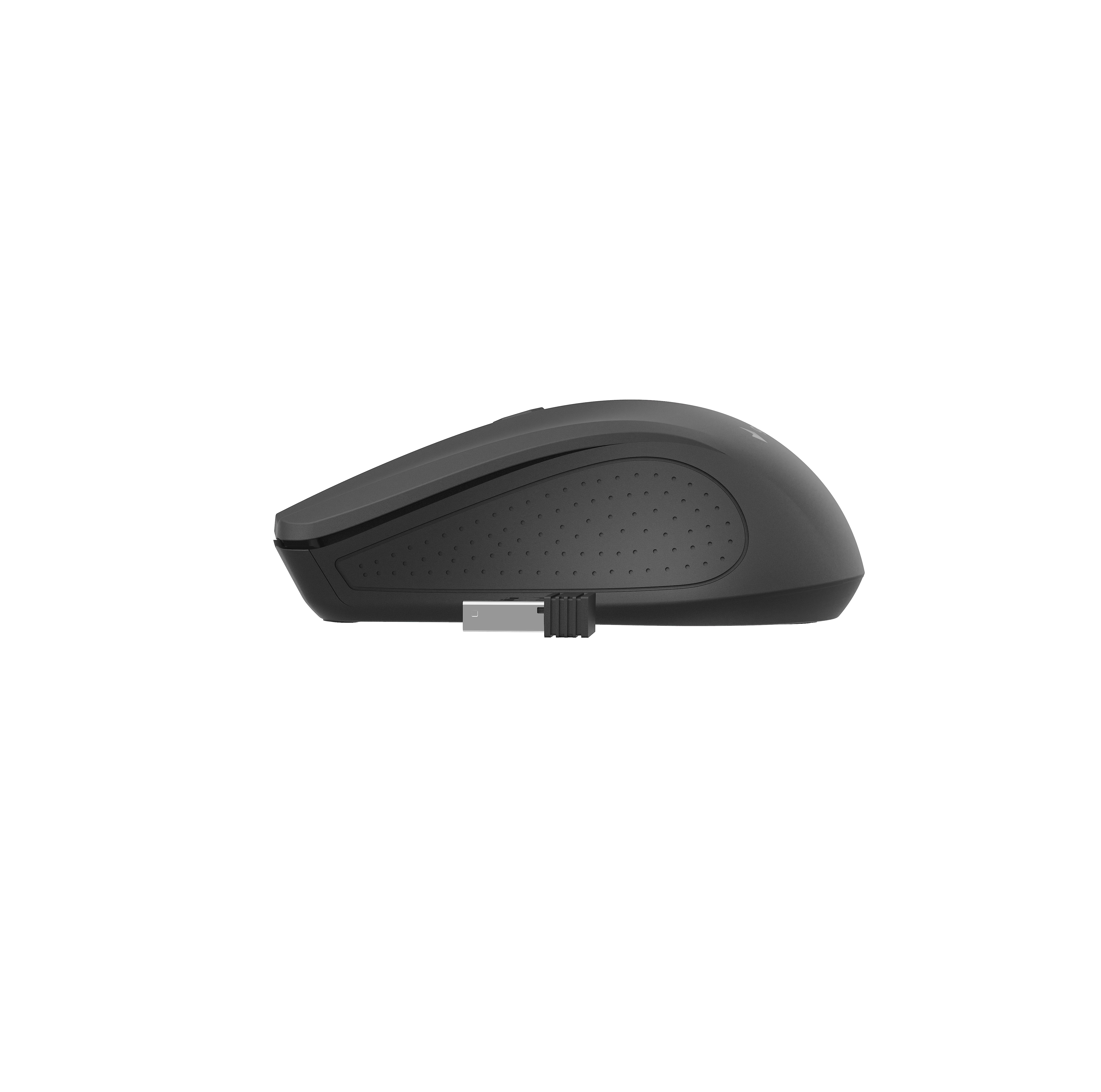 Gembird MUSW-4B-04 - Maus - optisch - 4 Tasten - kabellos - 2.4 GHz - kabelloser Empfänger (USB), Ansicht 4