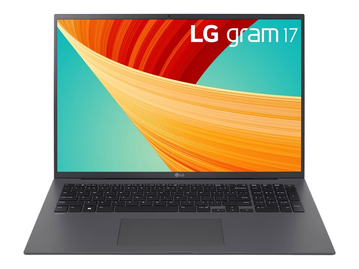 LG gram 17Z90R-G.AA76G - Intel Core i7 1360P / 2.2 GHz - Win 11 Home - Intel Iris Xe Grafikkarte - 16 GB RAM - 512 GB SS
