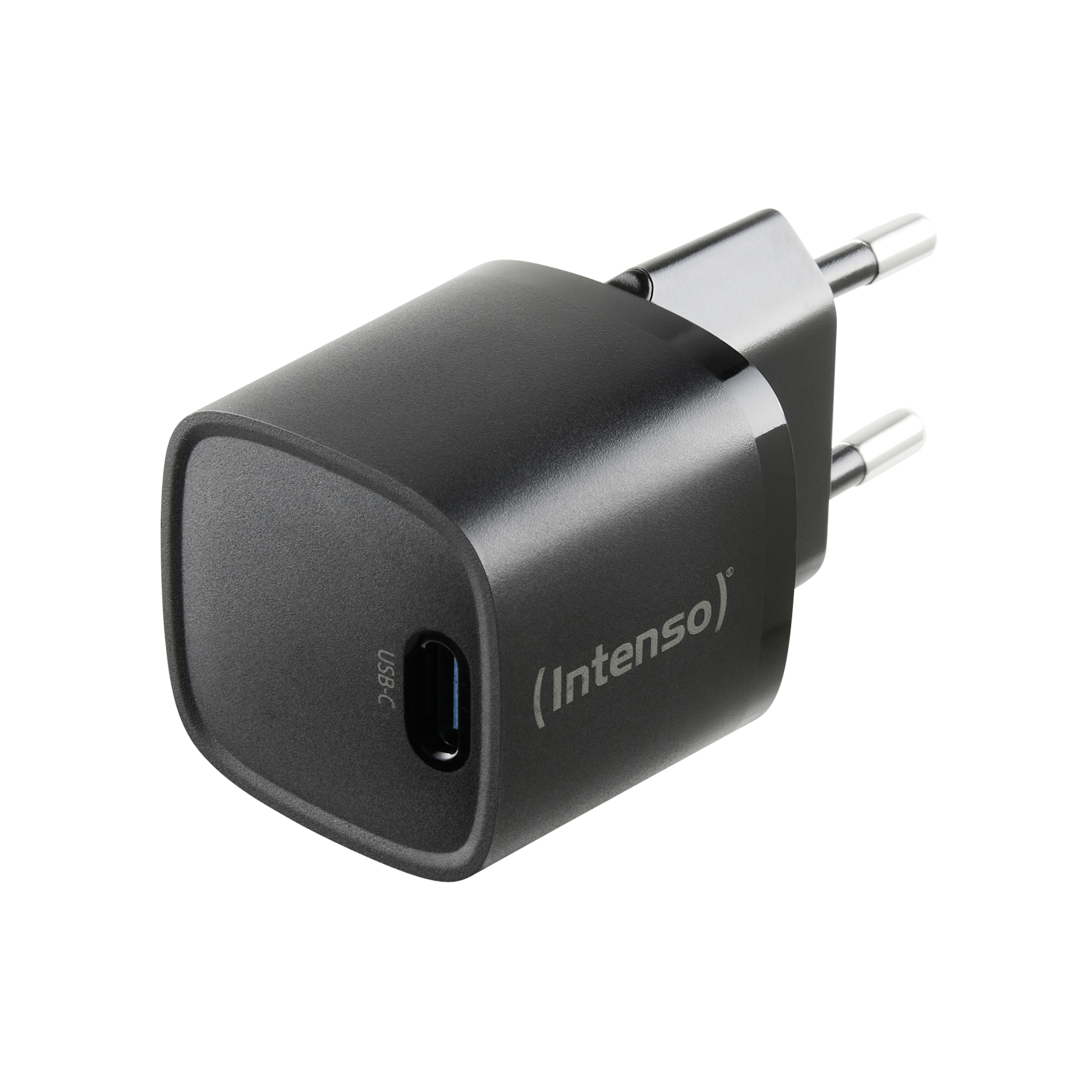 Intenso Power Adapter W30C² black USB Ladegerät 30 W 1x USB-C Schwarz Innenbereich GaN, Ansicht 3