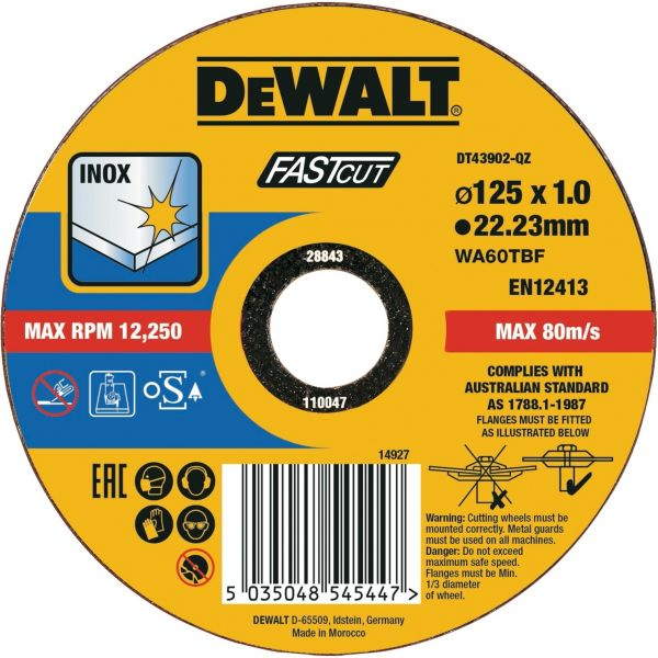 DEWALT DT43902-QZ - Schneidscheibe - für Metall, Beton, Ansicht 2