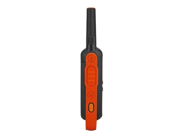Motorola Talkabout T82 - Tragbar - Zwei-Wege Funkgerät - PMR - 446 MHz - 16 Kanäle - Schwarz, orange (Packung mit 2), Ansicht 4
