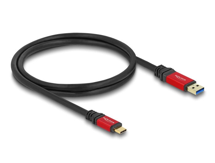 Delock USB-Kabel - USB Typ A (M) zu 24 pin USB-C (M), Ansicht 2