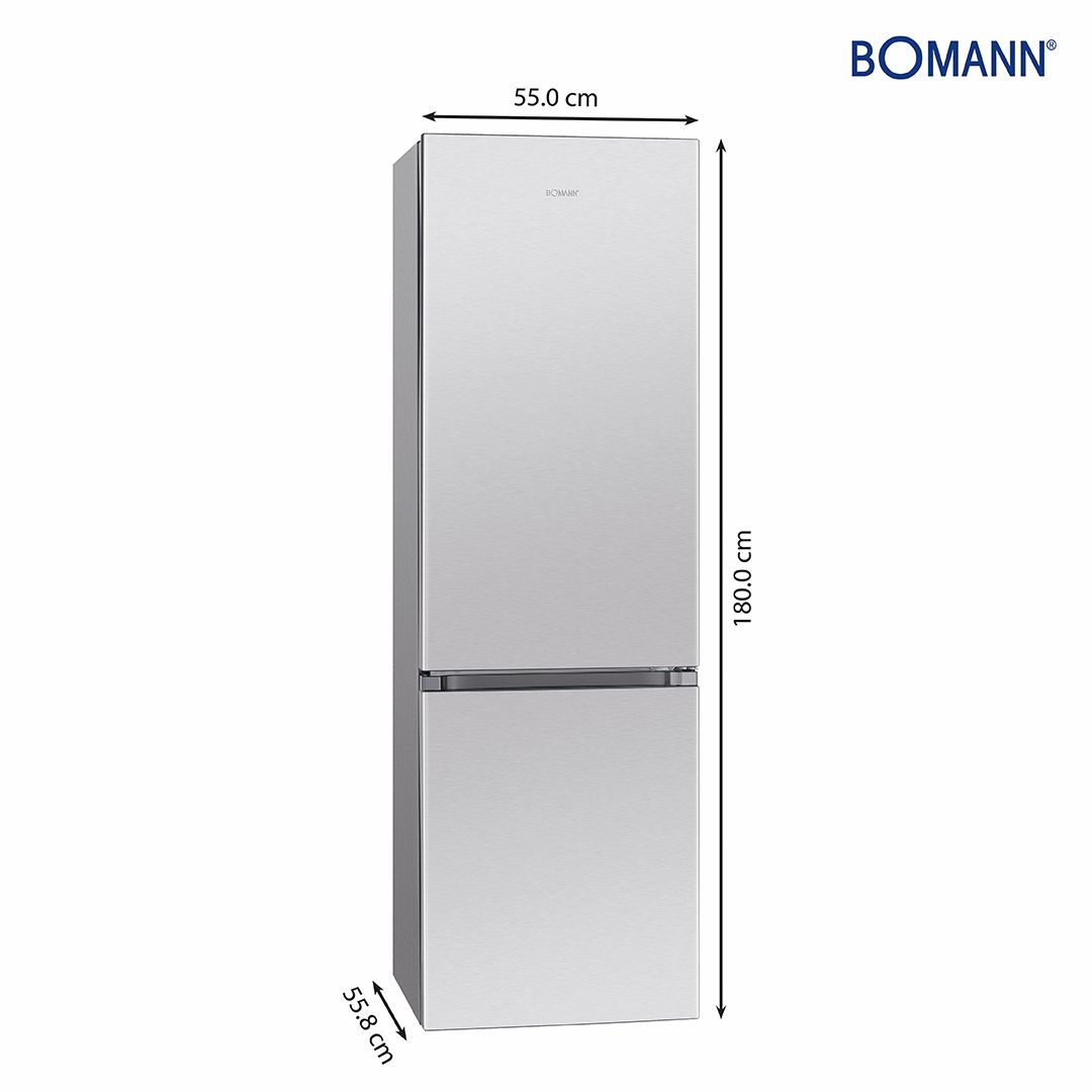 Bomann KG 184.1 - Kühl-/Gefrierschrank - Bottom-Freezer, Ansicht 2