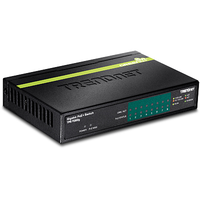 TRENDnet TPE TG82G - Switch - 8 x 10/100/1000 (PoE+), Ansicht 2