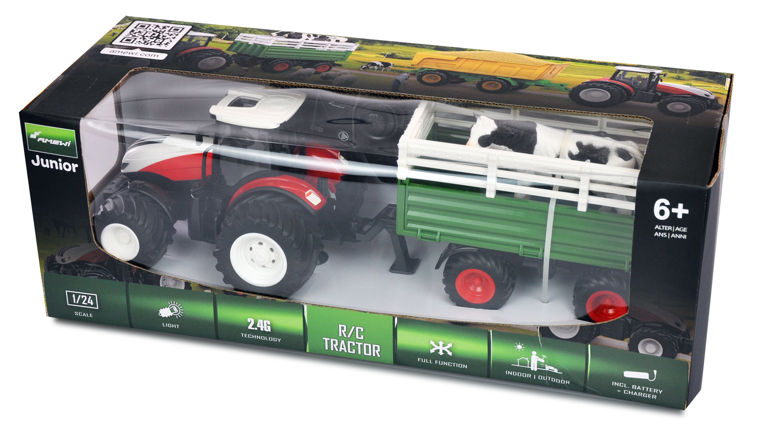 Amewi 22601 - Traktor-LKW - 1:24 - 6 Jahr(e) - 500 mAh - 335 g, Ansicht 2