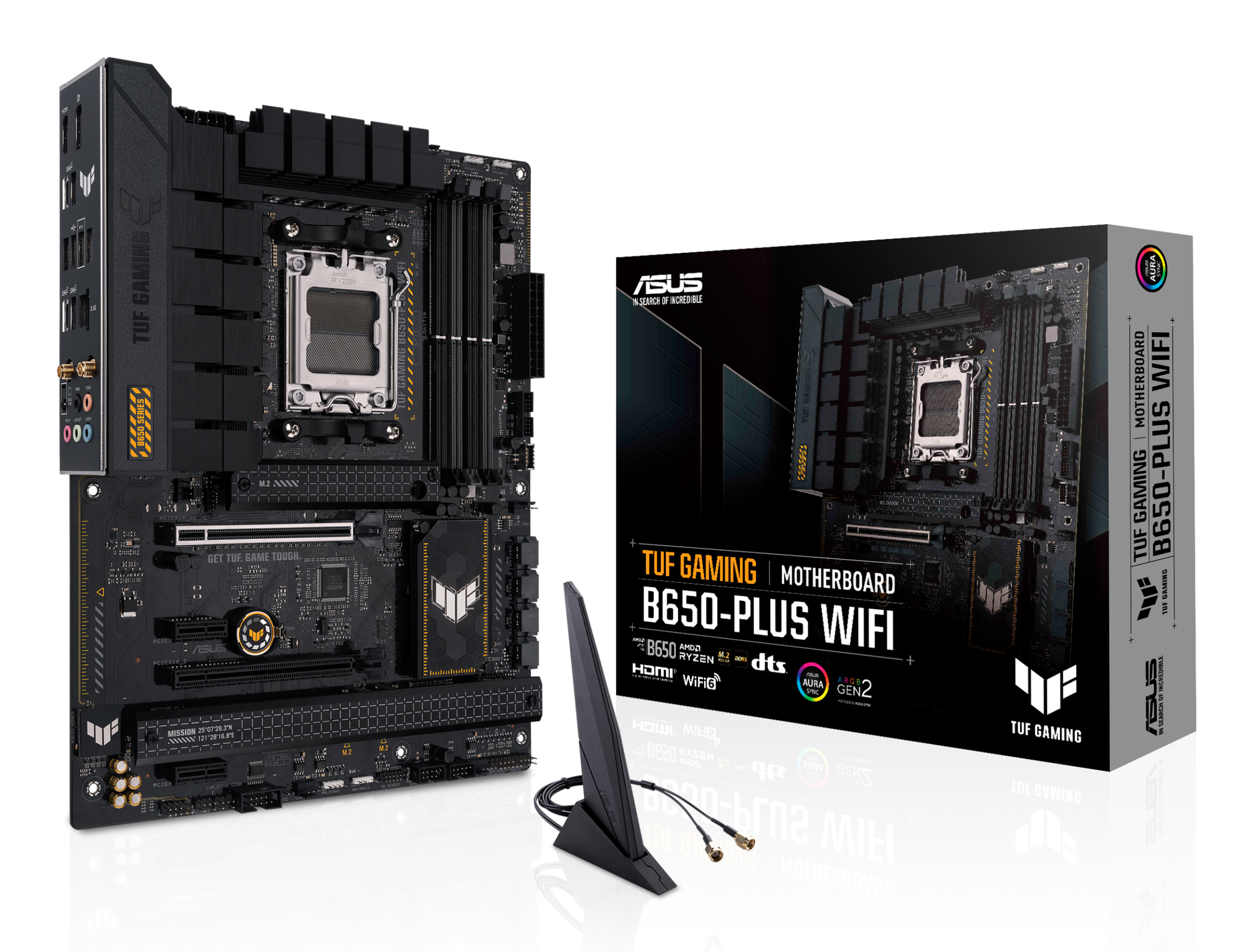 ASUS TUF Gaming B650-Plus WiFi - Motherboard - ATX - Socket AM5 - AMD B650 Chipsatz, Ansicht 2