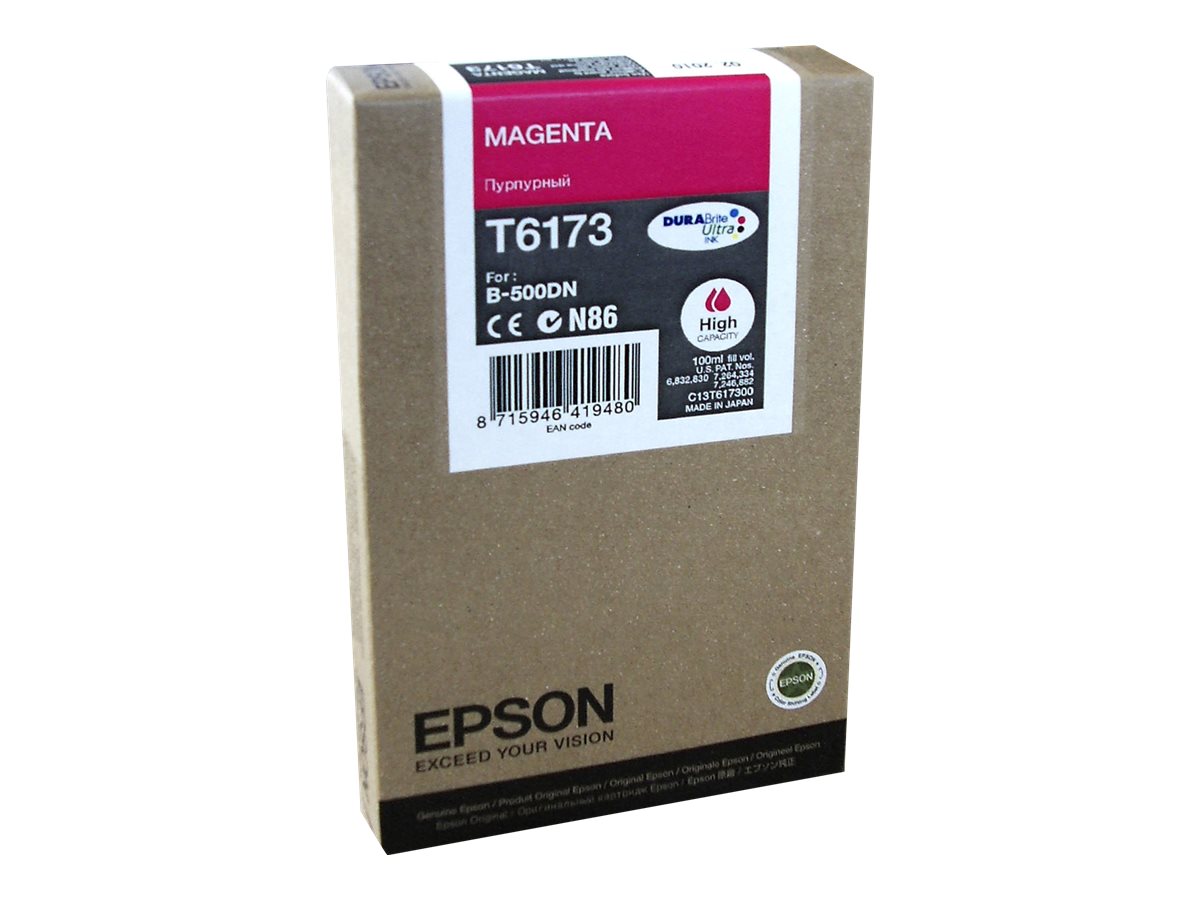 Epson T6173 - 100 ml - mit hoher Kapazität - Magenta - original - Tintenpatrone