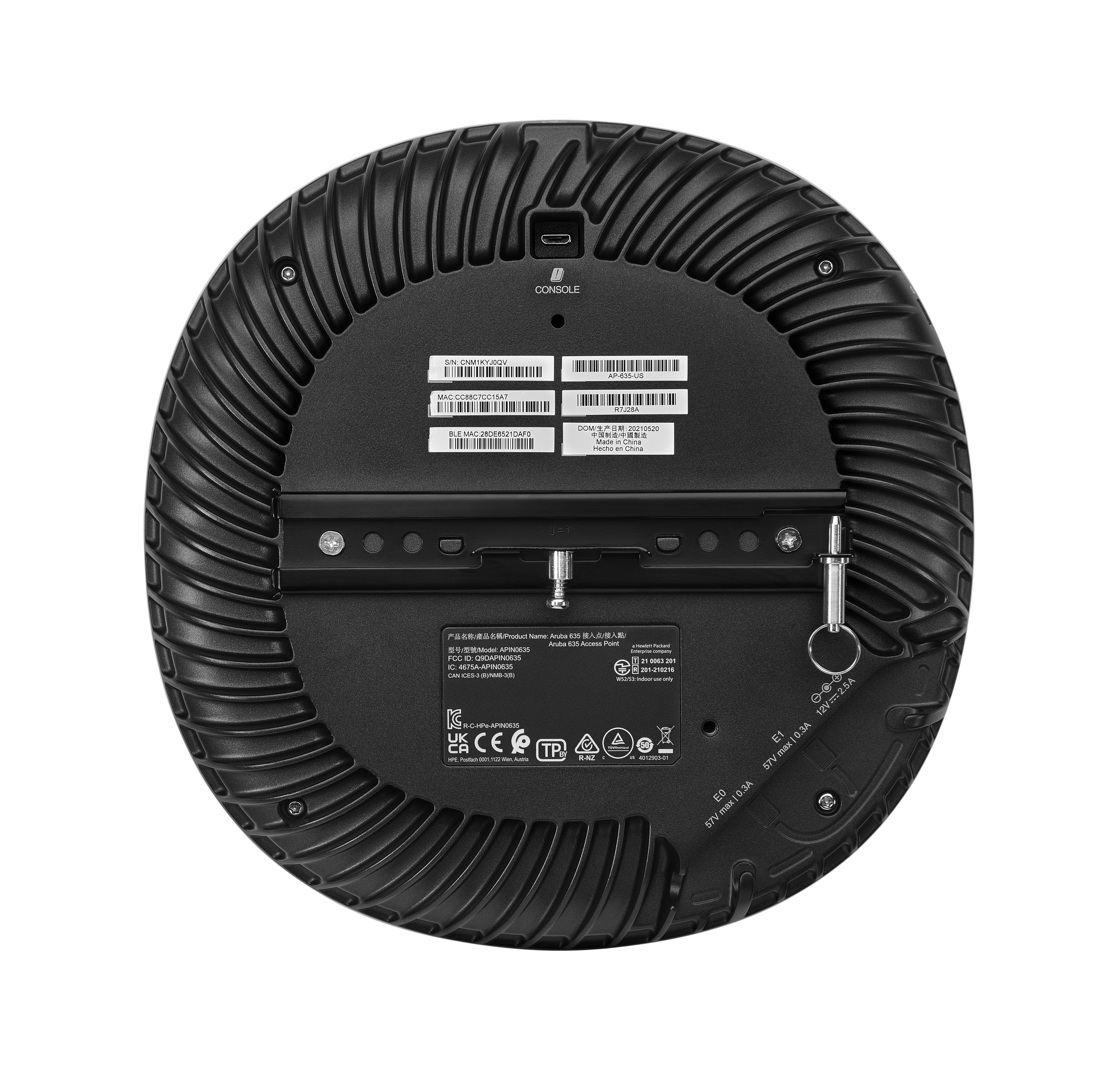 HPE ANW AP-635 (RW) 5pk Campus AP, Ansicht 2