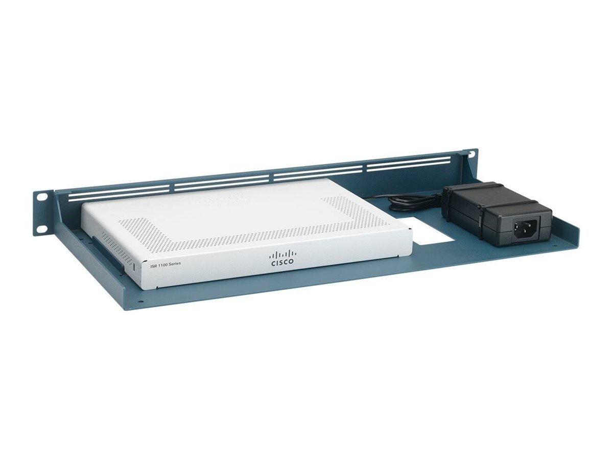 Rackmount.IT CISRACK RM-CI-T11 - Netzwerk-Einrichtung - Rack montierbar - Metallisch Blau - 1U - 48.3 cm (19), Ansicht 4
