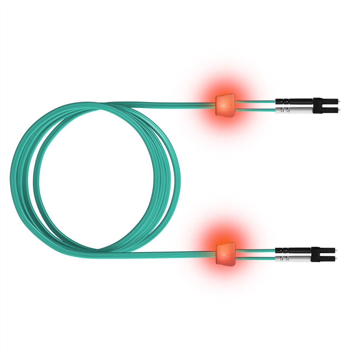 EasyLan FO LED - Patch-Kabel - LC Multi-Mode (M), Ansicht 2