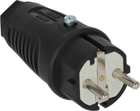 Brennenstuhl Schutzkontakt-GummiStecker 230V/16A, Ansicht 2
