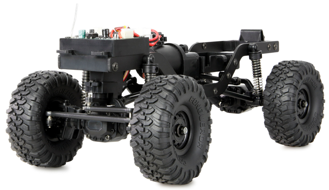 Amewi RC Crawler Mini-D90 AMXRock 4WD 1 16 RTR grau, Ansicht 4