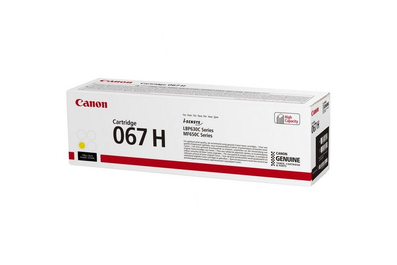 Canon 067 H - Mit hoher Kapazität - Gelb - original, Ansicht 3