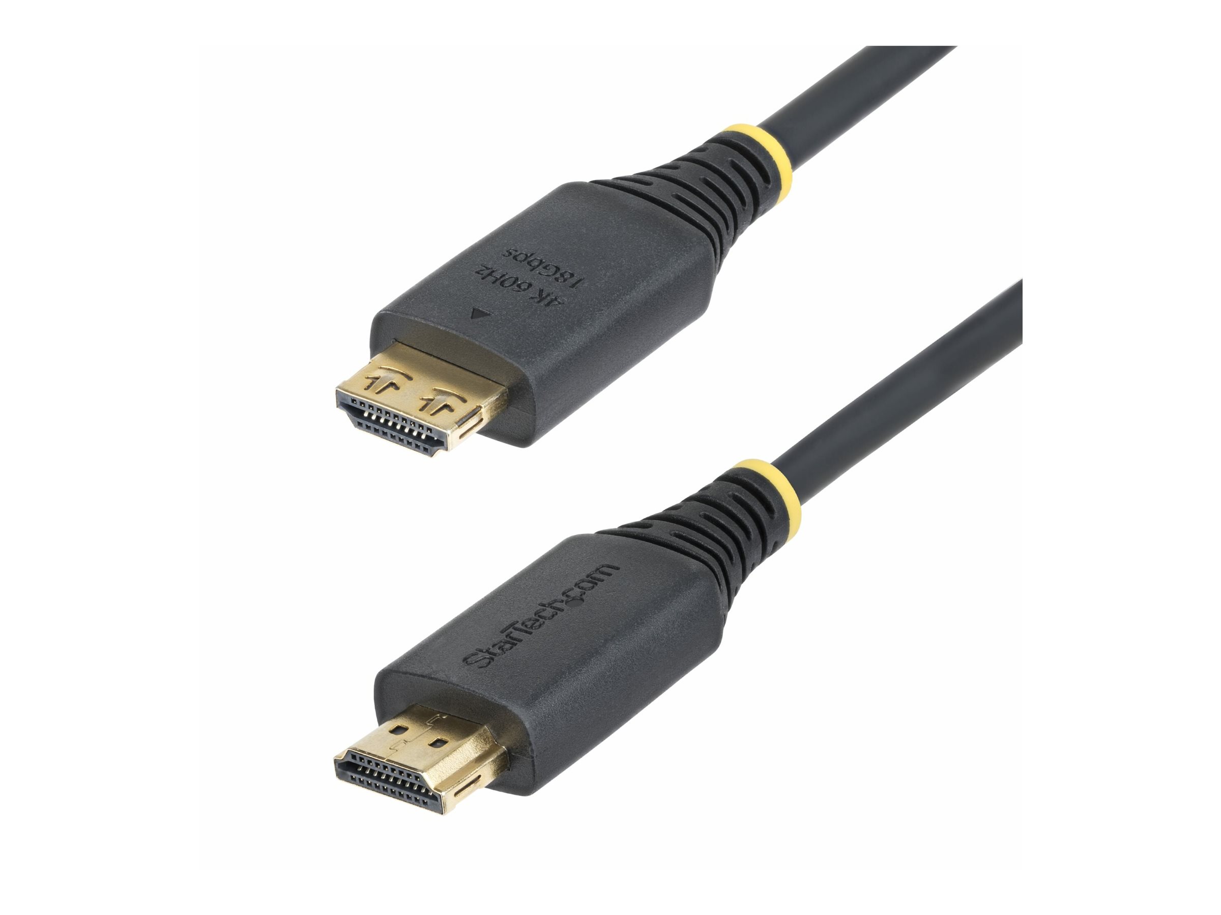 StarTech.com 3ft High Speed HDMI Cable w/Gripping Connectors, 4K 60Hz