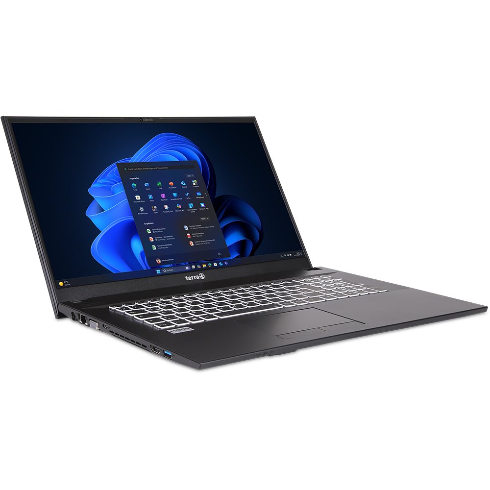 TERRA Mobile 1716R - Intel Core i3 i3-1315U / 3.3 GHz - Win 11 Pro - UHD Graphics - 16 GB RAM - 500 GB SSD NVMe - DVD-Writer - 43.9 cm (17.3")