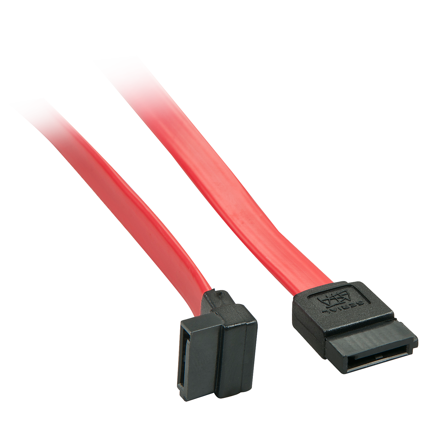 Lindy SATA-Kabel - Serial ATA 150/300/600 - SATA bis SATA gewinkelt, Ansicht 2