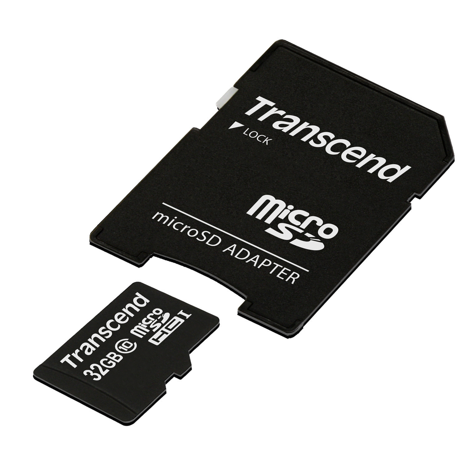 Transcend Flash-Speicherkarte (microSDHC/SD-Adapter inbegriffen), Ansicht 2