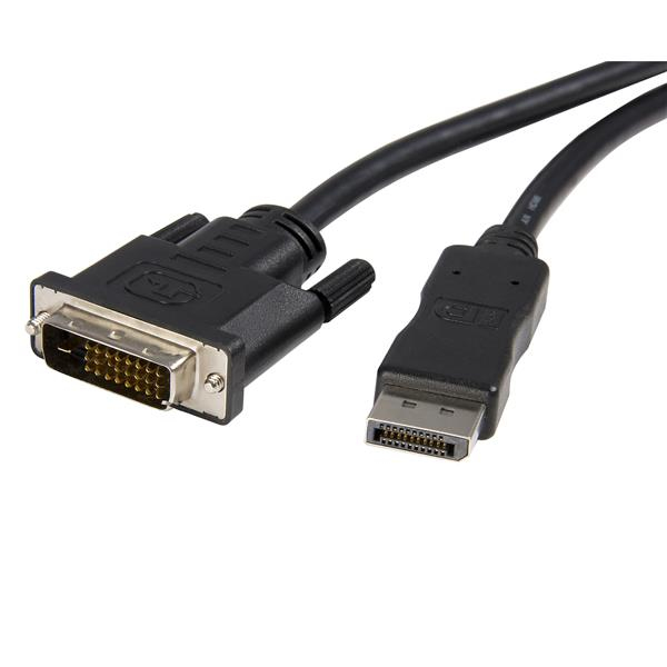 StarTech.com 3m DisplayPort auf DVI Adapter Konverter Kabel / DP zu DVI (Stecker/Stecker), Ansicht 2