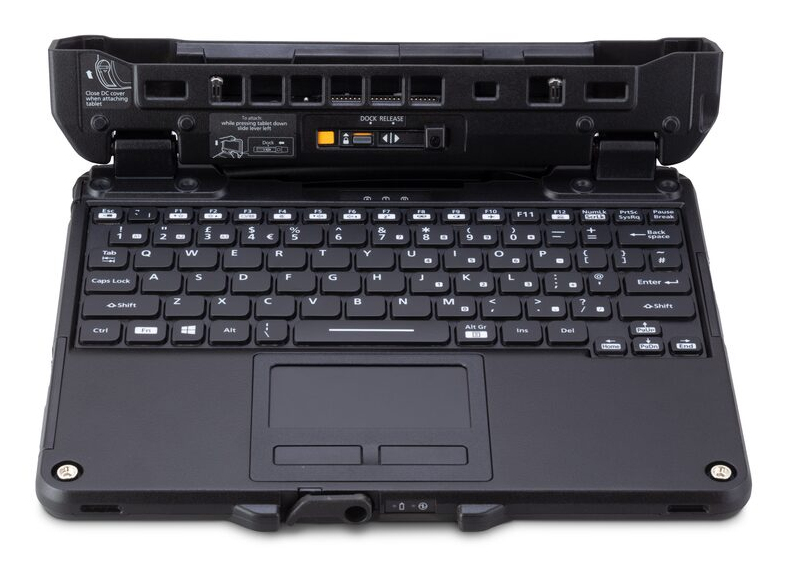 Panasonic keyboard for G2-tablet - Tastatur - TL: Deutsch, QWERTZ, Ansicht 4