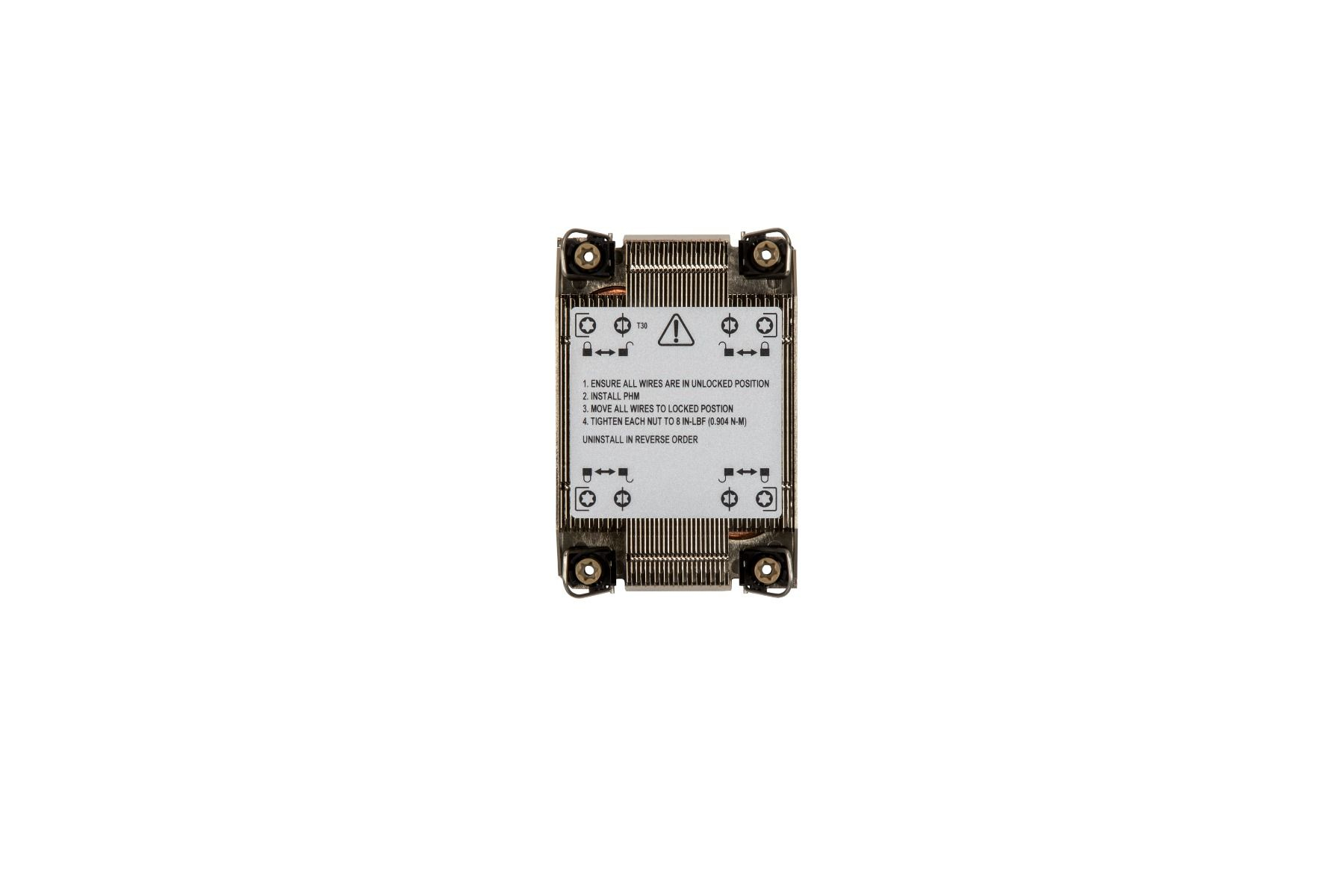 Supermicro Prozessor-Luftkühler - (für: LGA4677-1), Ansicht 3