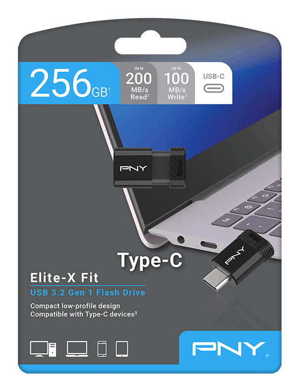 PNY Elite-X Fit - USB-Flash-Laufwerk - 256 GB, Ansicht 4