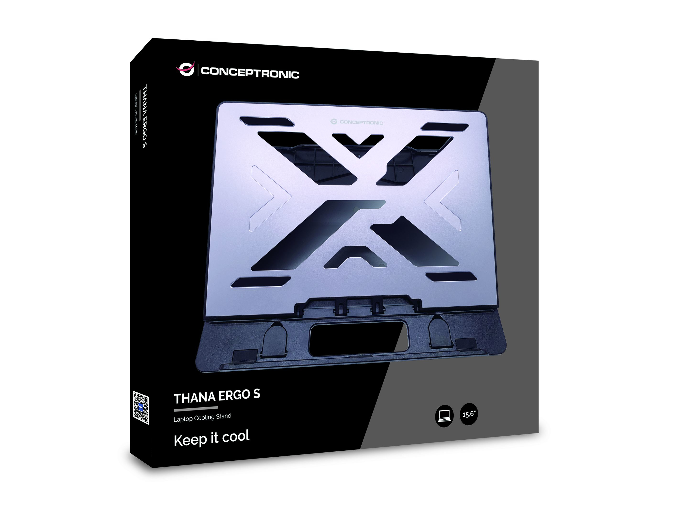 Conceptronic THANA ERGO S - Notebook-Ständer - 39.6 cm (15.6), Ansicht 3