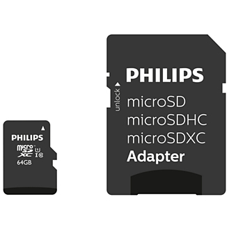 Philips FM64MP45B - Flash-Speicherkarte (SD-Adapter inbegriffen), Ansicht 4
