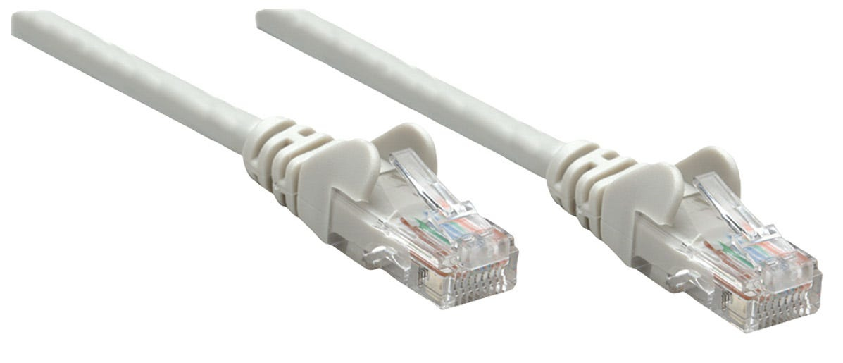 Intellinet Network Patch Cable, Cat6, 50m, Grey, Copper, S/FTP, LSOH / LSZH, PVC, RJ45, Gold Plated Contacts, Snagless, Ansicht 3