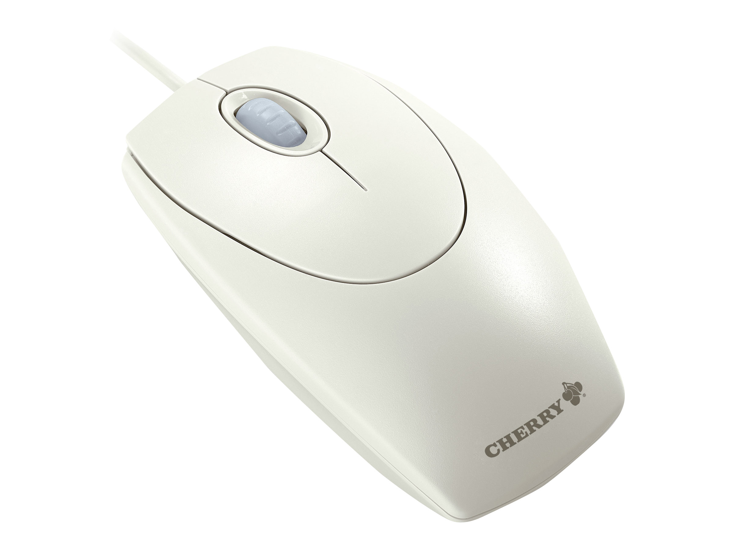 Cherry Wheel Mouse optical USB 1000 dpi white grey