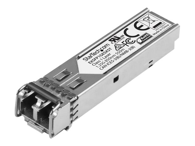 StarTech.com Juniper EX-SFP-1GE-SX kompatibel SFP - Gigabit Fiber 1000Base-SX SFP Transceiver Modul - MM LC - 550m - 850nm - SFP (Mini-GBIC)-Transceiver-Modul (gleichwertig mit: Juniper EX-SFP-1GE-SX)