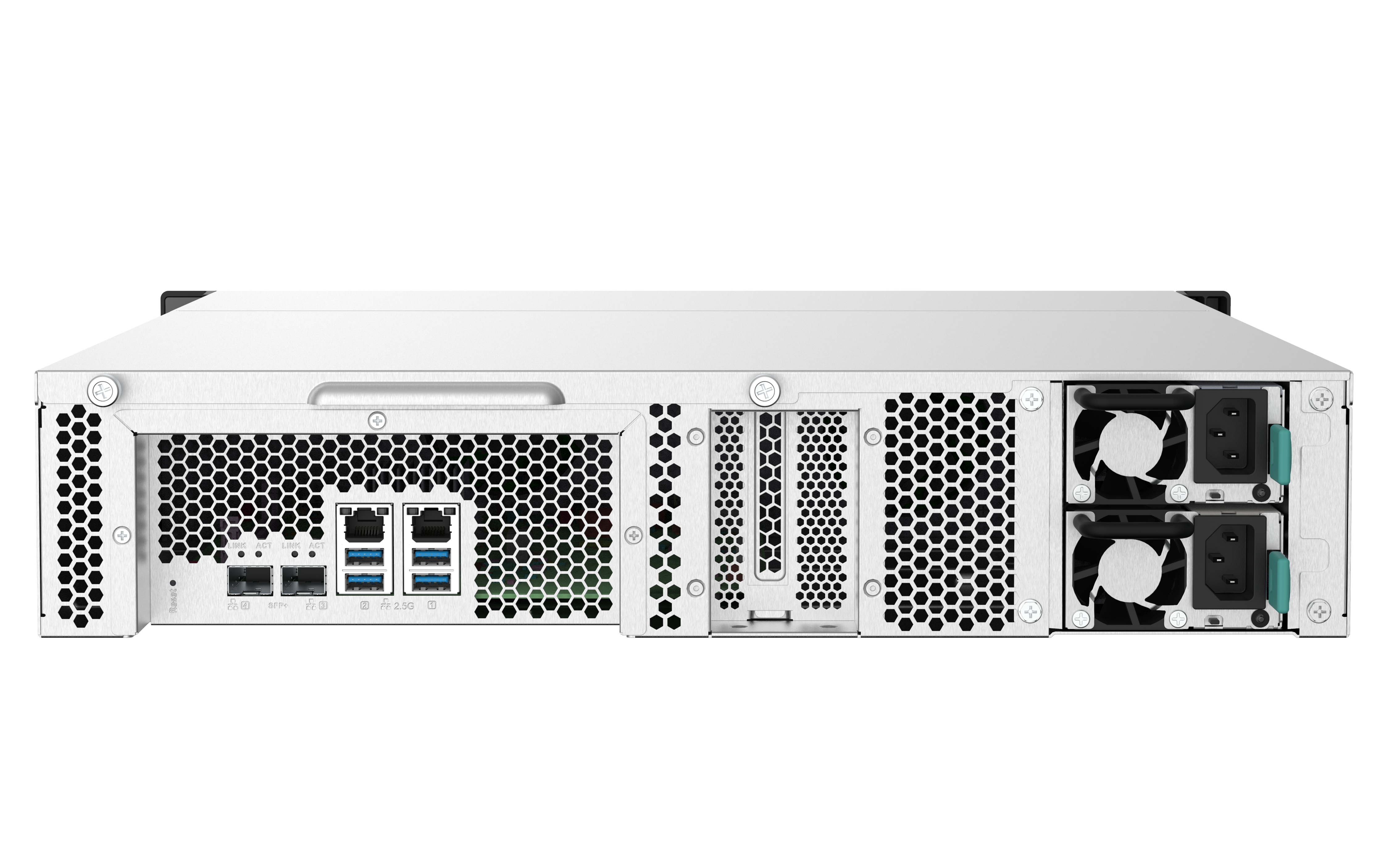 QNAP TS-832PXU - NAS-Server - 8 Schächte - Rack - schwarz, Ansicht 2