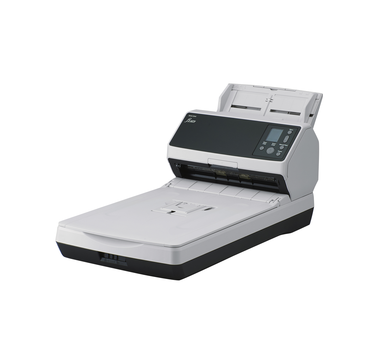Fujitsu Ricoh fi 8270 - Dokumentenscanner - Flachbett: CCD / ADF: Dual CIS - Duplex - 216 x 355.6 mm, Ansicht 2