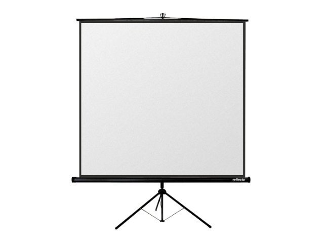 Reflecta CrystalLine Tripod 70" Projektionsbildschirm mit Stativ Weiß