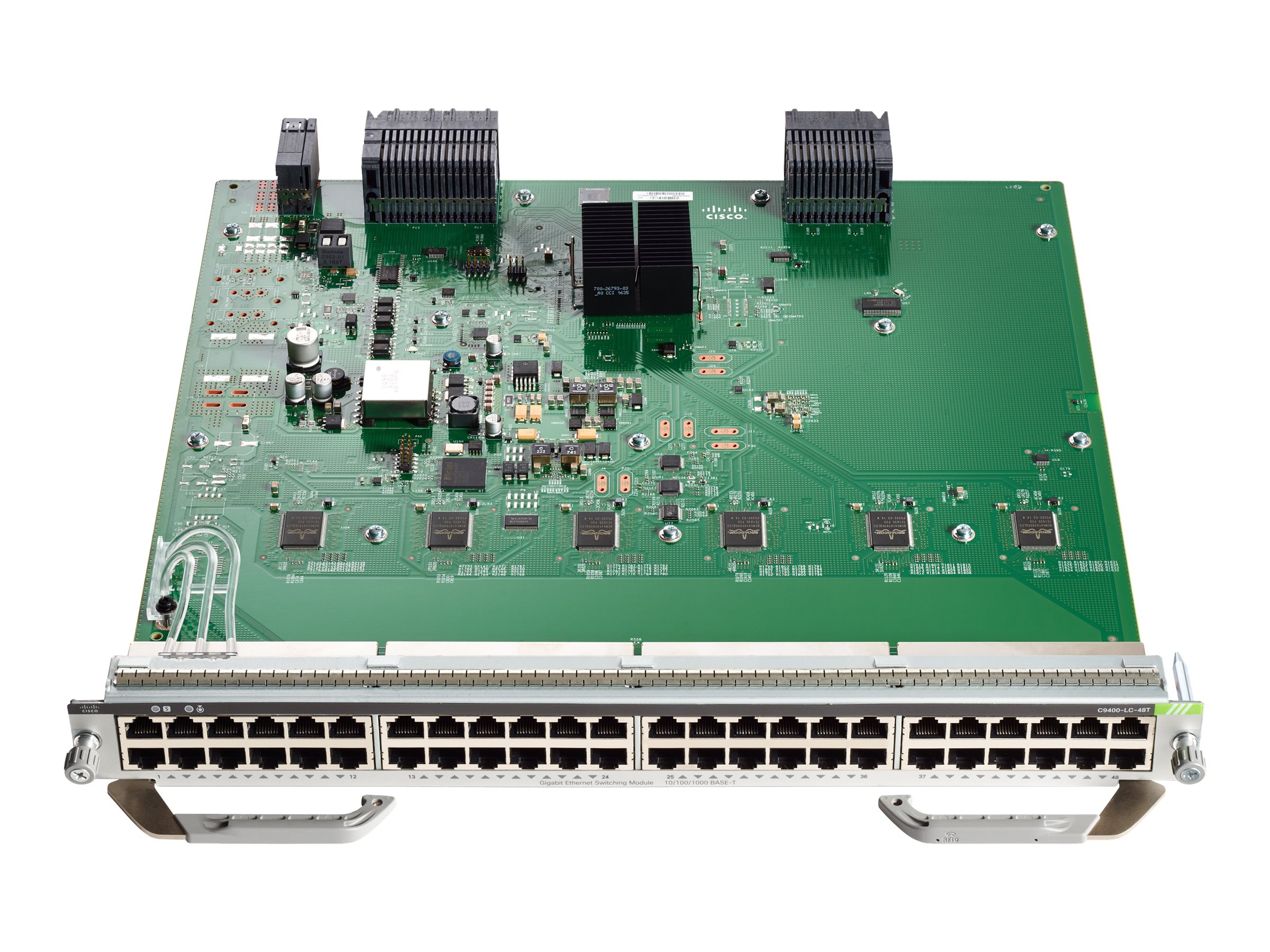Cisco Catalyst 9400 Series Line Card - Switch - 48 x 101001000 - Plugin-Modul (60 W)